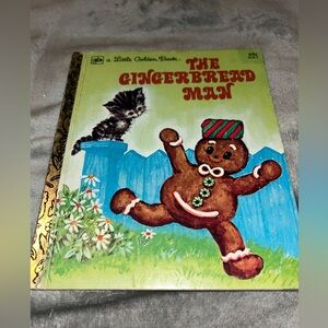 A Little Golden Book The Gingerbread Man, 1979, 8th Printing